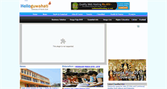 Desktop Screenshot of helloguwahati.com
